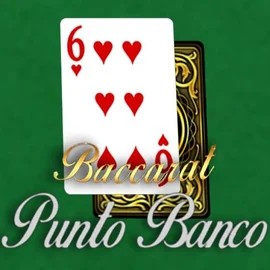 Baccarat - Punto Banco logo by Red Tiger Gaming at LuckyCapone Casino