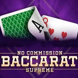 Baccarat Supreme online game logo by OneTouch Games on luckycaponee.com
