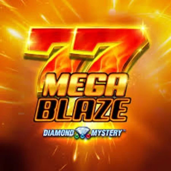Diamond Mystery Mega Blaze logo by Greentube at LuckyCapone Casino