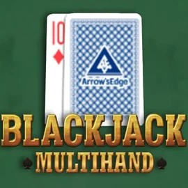 Multihand Blackjack slot logo by Pragmatic Play at LuckyCapone Casino